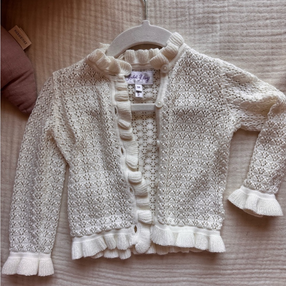 Rachel Riley Cream Cardigan